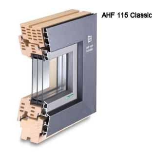 Alu-Holz-Fenster AHF 115 Classic